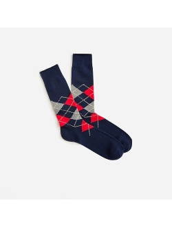 Argyle socks