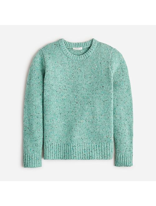 J.Crew Kids' crewneck sweater in donegal-inspired wool blend