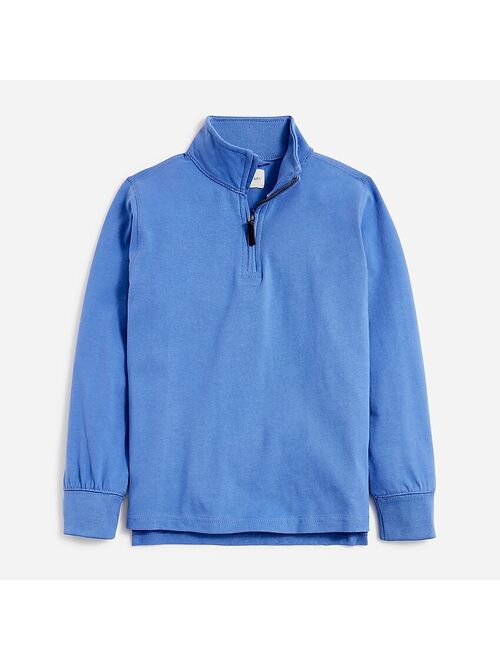 J.Crew Kids' half-zip cotton pullover