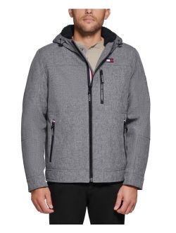 Men's Sherpa-Lined Softshell Hooded Jacket