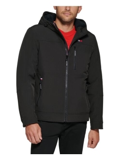 Men's Sherpa-Lined Softshell Hooded Jacket