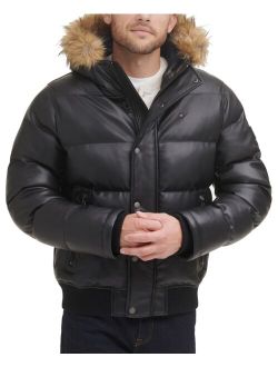 Men's Quilted Snorkel Bomber Jacket