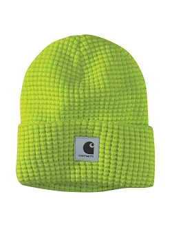 Men's Knit Beanie with Reflective Patch
