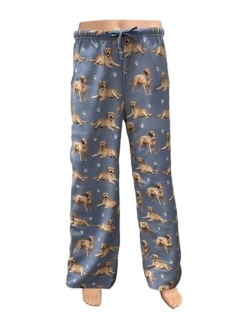 Comfies Pet Lover Pajama Pants New Cotton Blend - All Season - Comfort Fit Lounge Pants for Women and Men - 27 Breeds Available