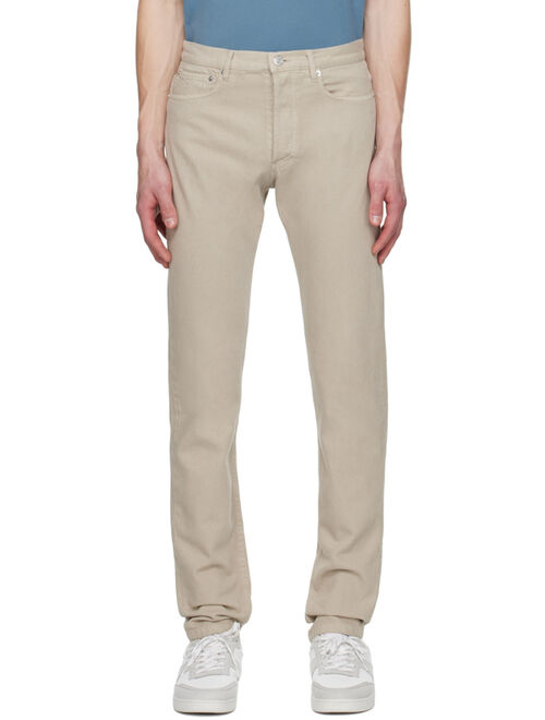 A.P.C. Taupe Petit New Standard Jeans