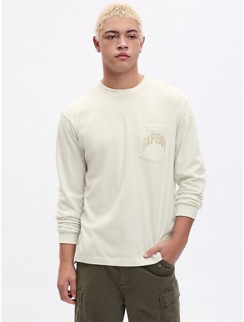 Gap 1969 Arch Logo Pocket T-Shirt