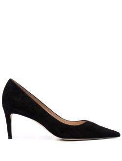 Sue 75mm pointed-toe pumps