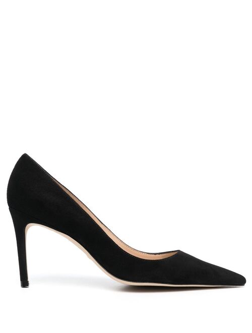 Stuart Weitzman 80mm suede pumps