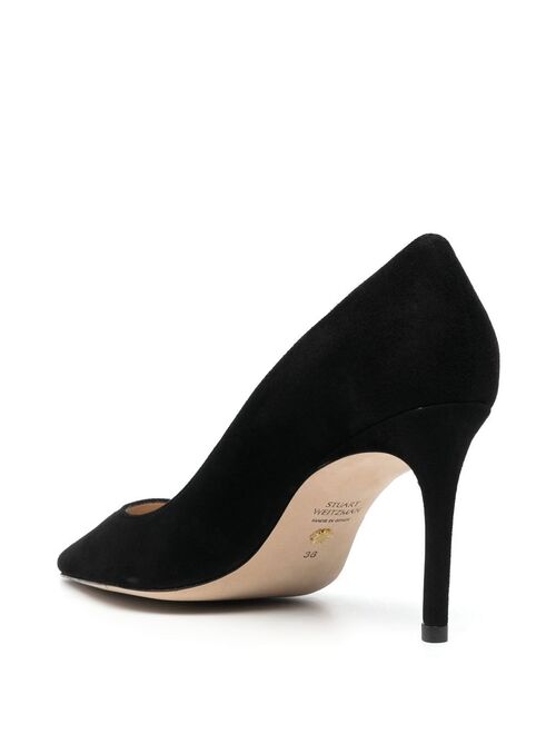 Stuart Weitzman 80mm suede pumps