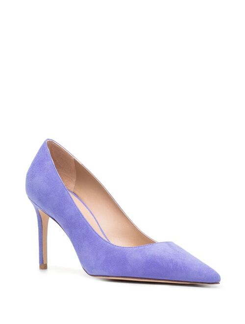 Stuart Weitzman Stuart 85mm suede pumps