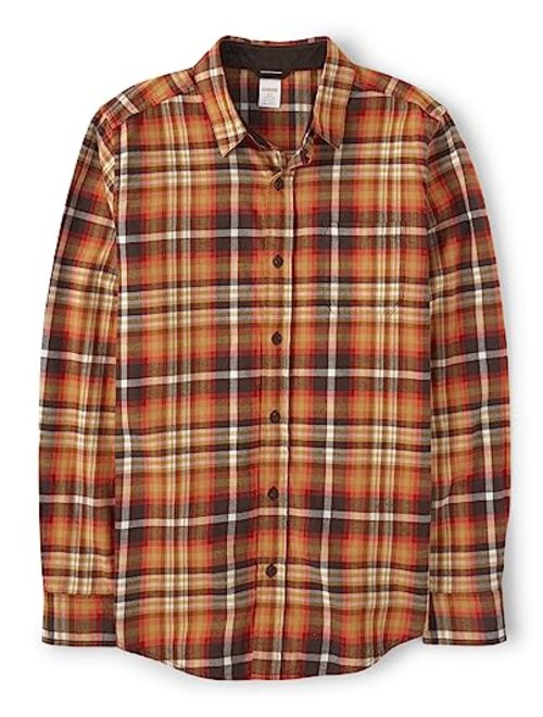 Gymboree Men's Long Sleeve Plaid Fall Button Up Shirt Seasonal