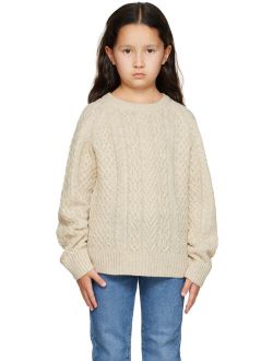 Kids Beige Birk Sweater