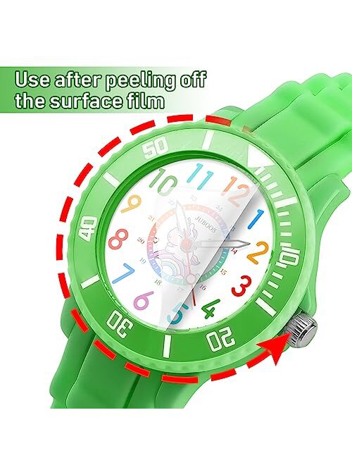 Juboos Kids Watch, Waterproof Quartz Stone Kids Analog Watch Easy Study Time and Reading Teaching Tool for Boys and Girls Aged 3-12, Kids Gifts, Christmas Gifts