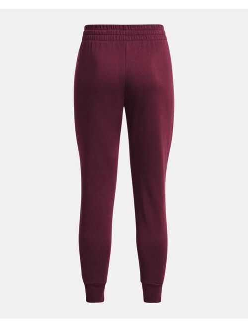 Under Armour Women's UA Rival Fleece Solid Low Rise Joggers