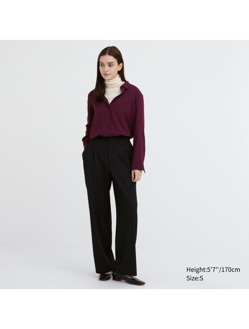 UNIQLO Pleated Wide Pants