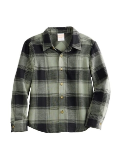 Boys 4-8 Jumping Beans Long Sleeve Flannel Shirt