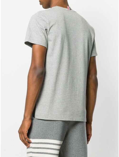 Thom Browne Side Slit Relaxed Short-Sleeve Tee