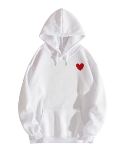 Women's Long Sleeve Drawstring Full Zip Hooded Jacket Crop Sweatshirt