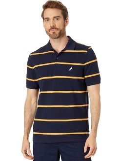 Classic Fit Striped Deck Polo