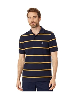 Classic Fit Striped Deck Polo