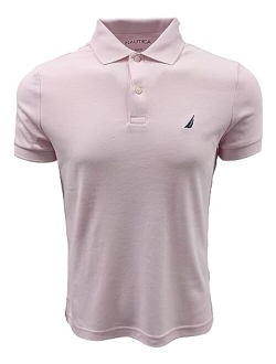 Men's Slim Fit Short Sleeve Solid Soft Cotton Polo Shirt