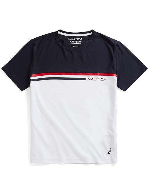 Nautica Men's Navtech Colorblock Tee