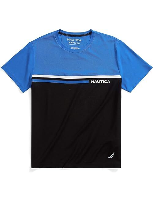 Nautica Men's Navtech Colorblock Tee