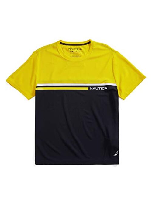 Nautica Men's Navtech Colorblock Tee