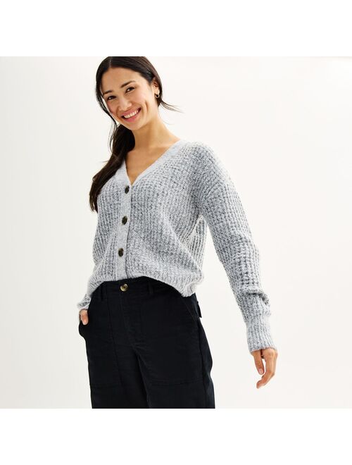 Women's Sonoma Goods For Life Cozy Button Front Cardigan