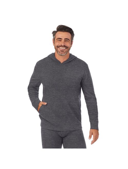 Men's Cuddl Duds Midweight Waffle Thermal Performance Base Layer Hoodie