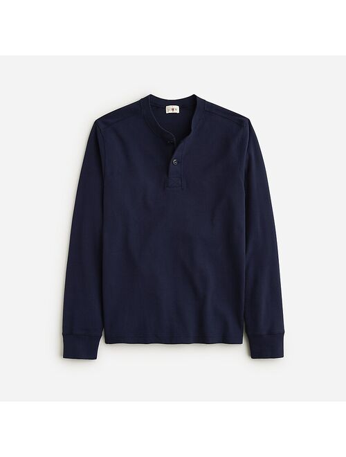 J.Crew Heritage brushed rib-knit henley