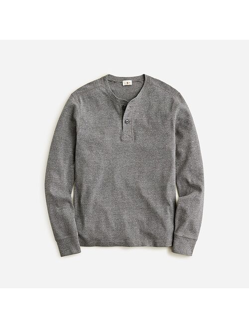 J.Crew Heritage brushed rib-knit henley