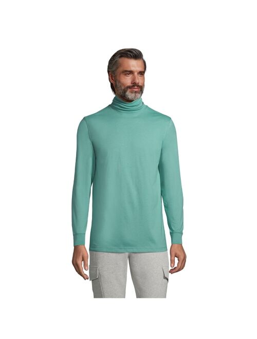 LANDS' END Men's Super-T Turtleneck T-Shirt