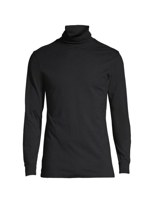 LANDS' END Men's Super-T Turtleneck T-Shirt