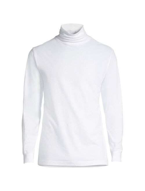 LANDS' END Men's Super-T Turtleneck T-Shirt