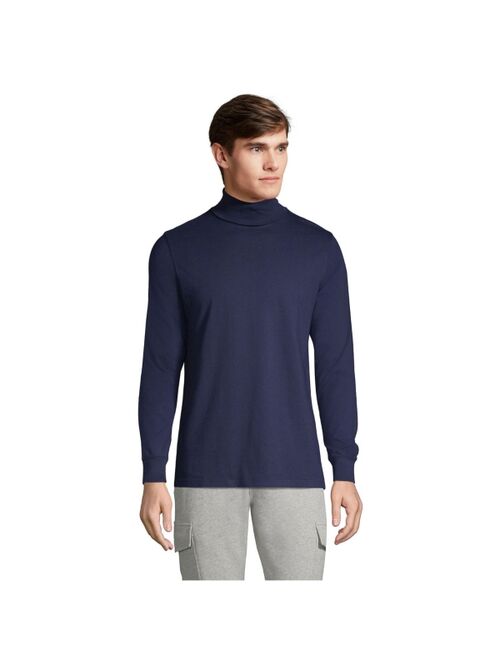 LANDS' END Men's Super-T Turtleneck T-Shirt