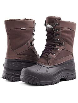 Men's Waterproof Insulated Winter Snow Boots