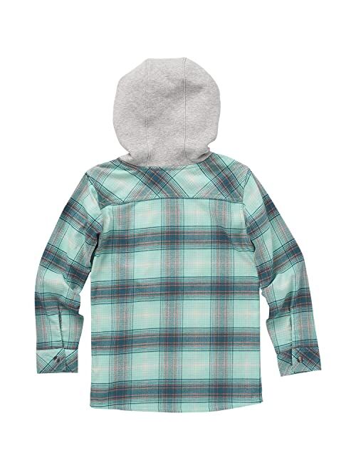 Carhartt Girls' Long-Sleeve Pocket Flannel Shirt