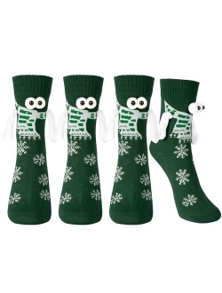 Budding Gallery Hand Holding Socks Adult Magnetic Socks hand in Hand Christmas Socks that Hold Hands Friend Buddy Friendship Gifts