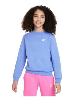 Big Kids Sportswear Club Fleece Classic-Fit Sweatshirt