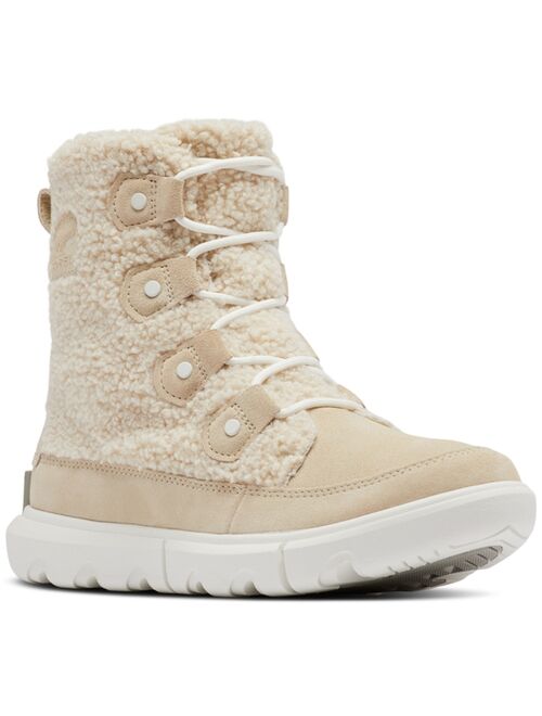 SOREL Women's Explorer Next Joan Cozy Lace-Up Boots