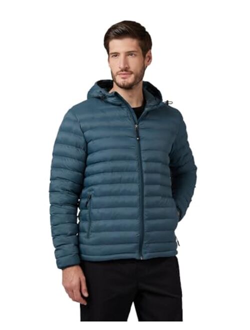 32o Degrees 32 Degrees Men's Lightweight Recycled Poly-Fill Packable Jacket | Zippered Pockets | Layering | Water Repellent