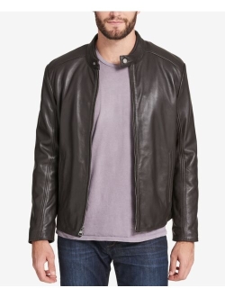 MARC NEW YORK Men's Leather Moto Jacket, Created for Macy's