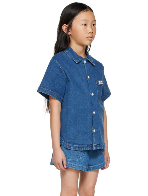 WYNKEN Kids Indigo Day Denim Shirt