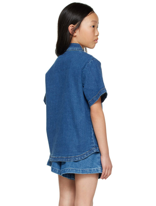 WYNKEN Kids Indigo Day Denim Shirt