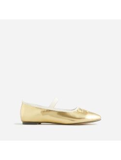 Girls' strappy ballet flats