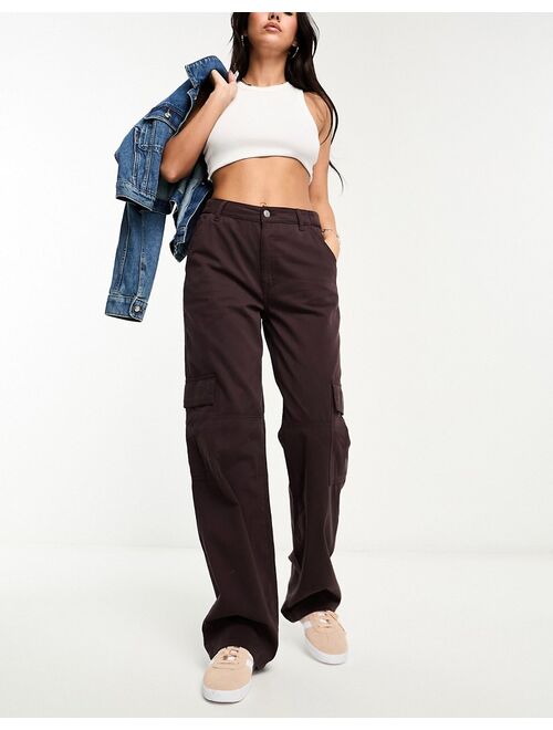 Nobody's Child cargo utility pants in brown