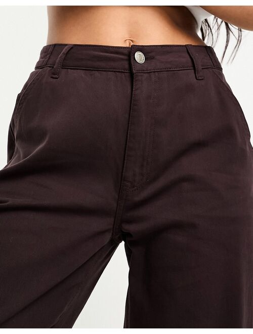 Nobody's Child cargo utility pants in brown