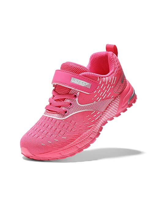 KUBUA Kids Running Shoes for Boys Sneakers Girls Gym Tennis Shoes Toddler Sport Athletic