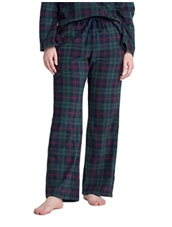 Women's Pajama Pants, Comfy Lounge Sleep PJ Pants with Drawstring and Pockets L74 Flannel / L109 Fleece